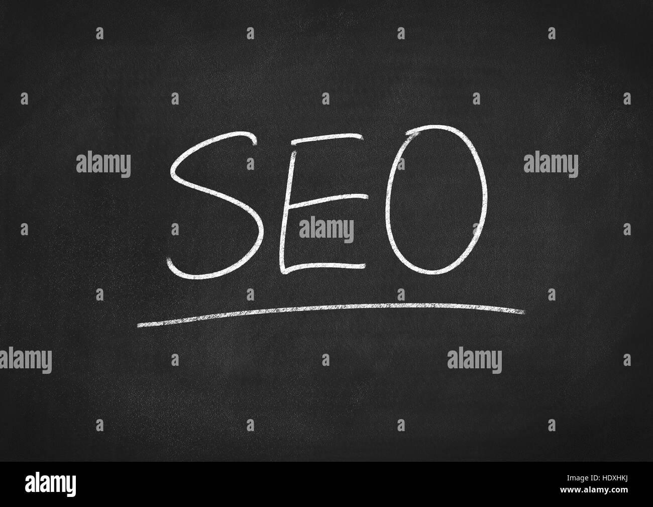 notion de référencement Banque D'Images