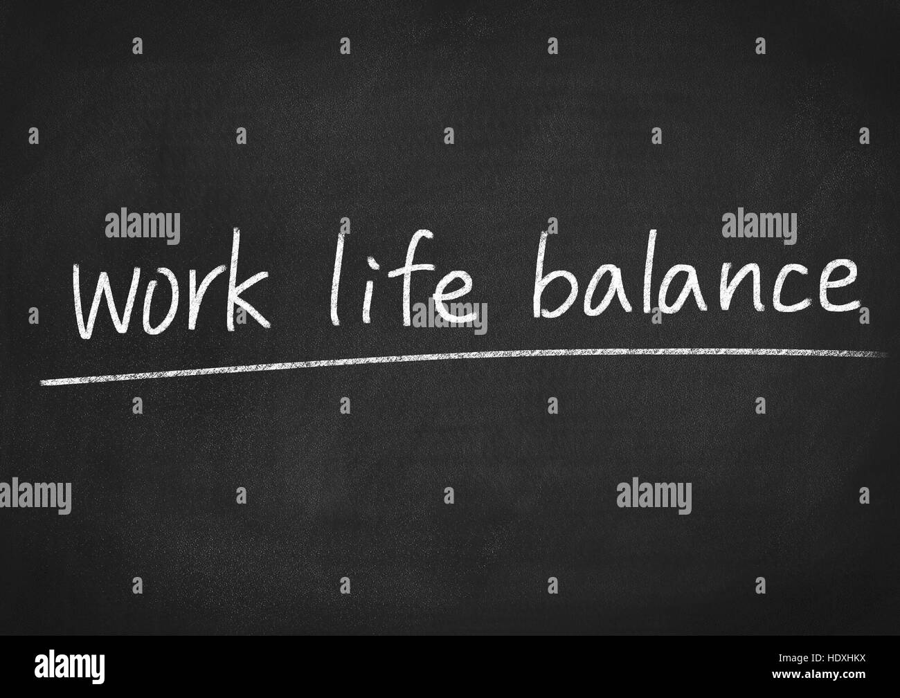 Équilibre travail-vie Banque D'Images