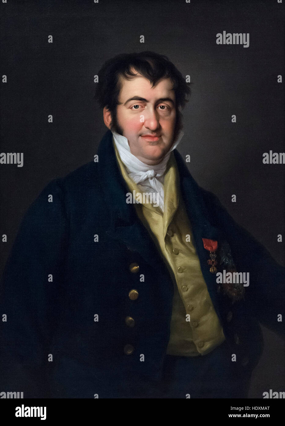 Vicente López Portaña (1772-1850), Portrait (1830) de Ferdinand VII, roi d'Espagne (1784-1833). Banque D'Images Vicente López Portaña (1772-1850), Portrait (1830) de Ferdinand VII, roi d'Espagne (1784-1833). Banque D'Images
