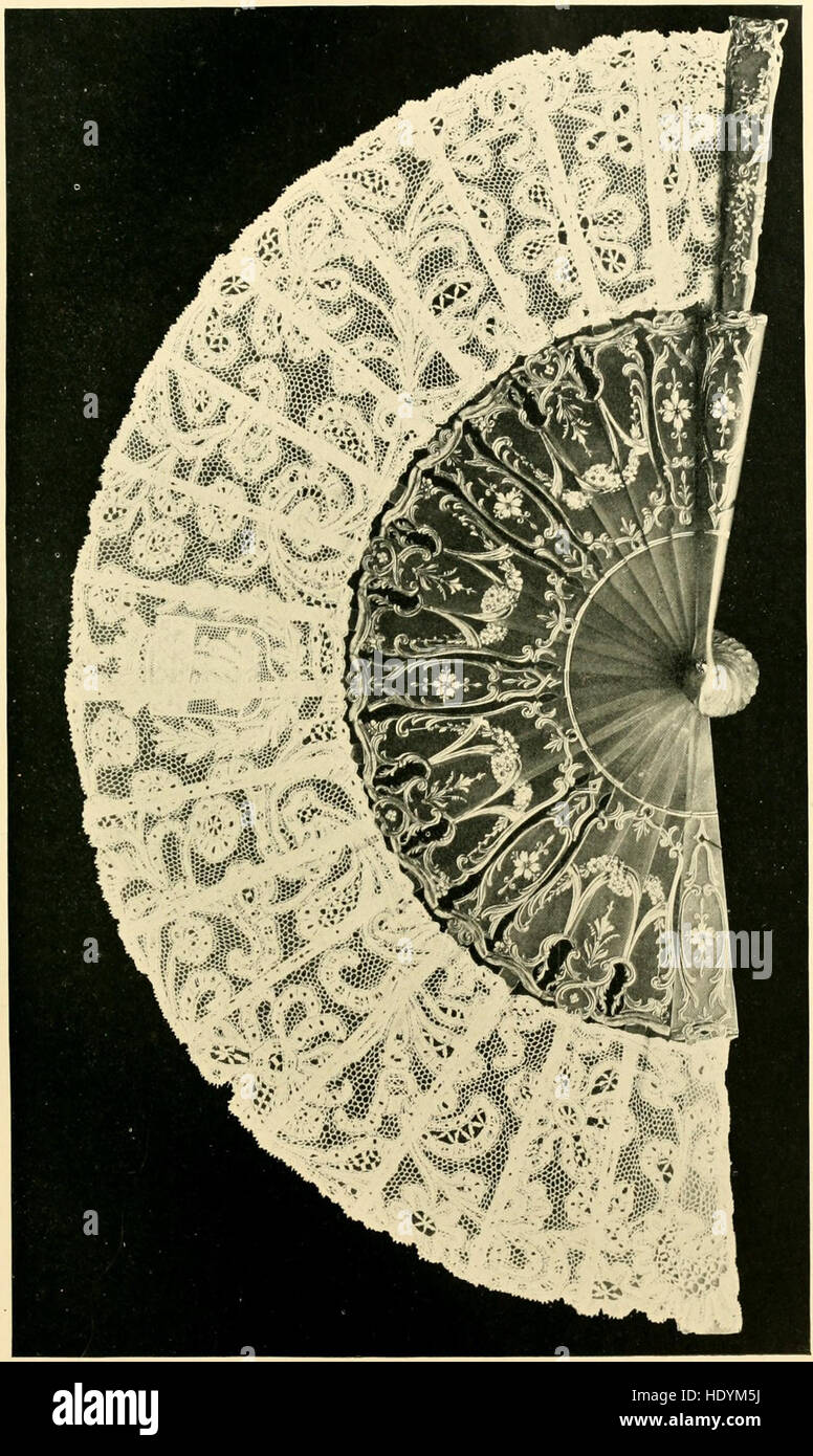 Histoire de la dentelle (1902) Banque D'Images