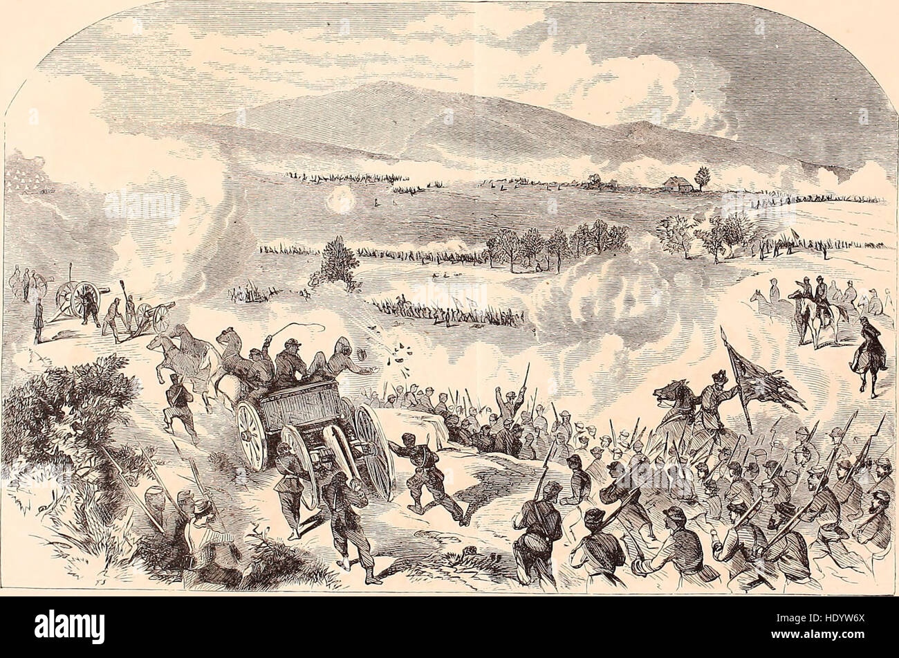 « The Blue Coats » fournit un compte rendu vivant des soldats de l'Union pendant la guerre de Sécession, détaillant leurs expériences, leurs luttes et leur bravoure à travers des récits personnels et des incidents passionnants. Il se concentre sur leurs vies, leurs batailles et les défis auxquels ils ont été confrontés. Banque D'Images