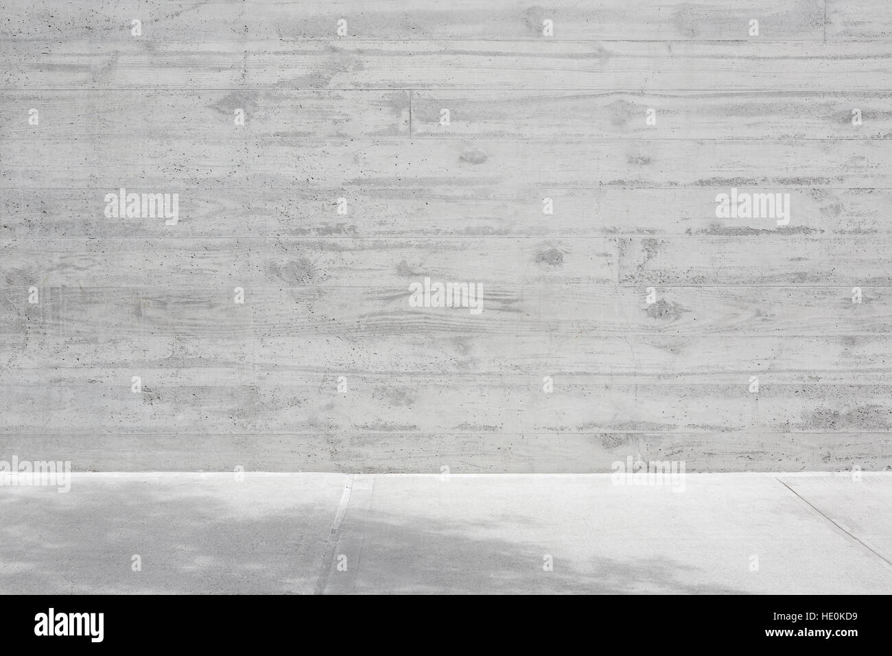 Mur de béton gris avec des veines de bois et marbre vide background Banque D'Images
