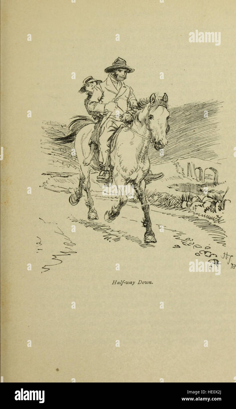 Routes et ruelles dans le Donegal et Antrim (1903) ; Banque D'Images