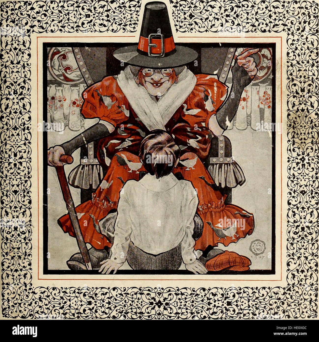 *. Nicholas* (1873) est un magazine pour enfants qui présente des histoires, des poèmes et des illustrations visant à éduquer et à divertir les jeunes lecteurs. Il comprend des contributions d'auteurs notables et est reconnu pour son rôle dans la culture littéraire de la petite enfance. Banque D'Images