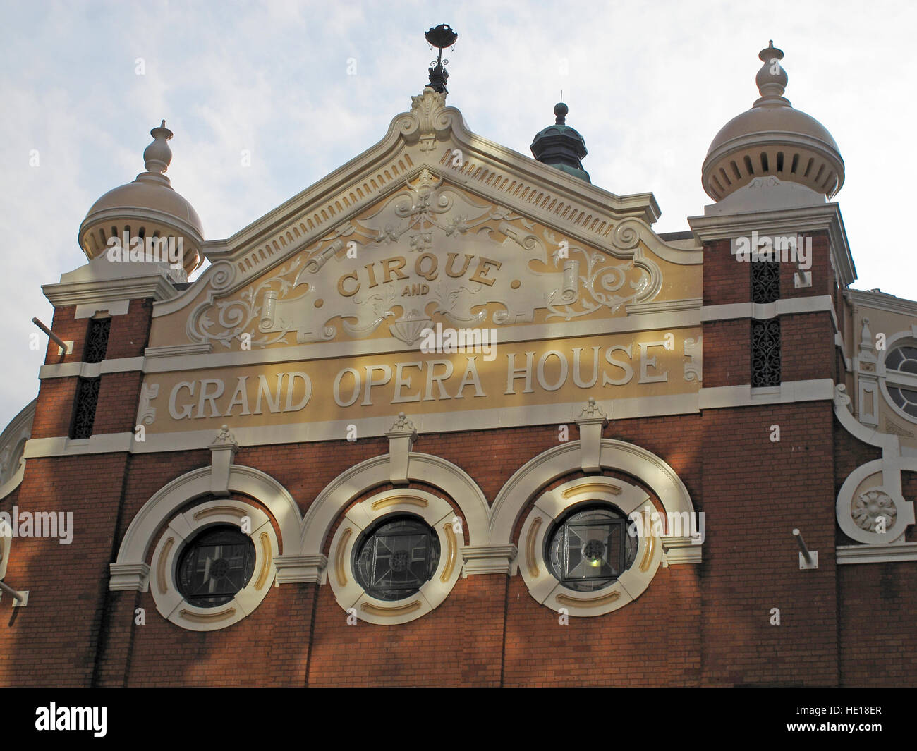 Belfast Grand Opera House, Great Victoria St,l'Irlande du Nord, Royaume-Uni Banque D'Images