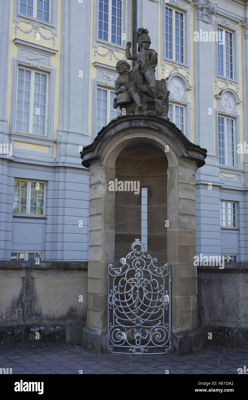 Garde côtière-house, résidence ansbach, Ansbach, middle franconia, Bavaria, Germany Banque D'Images