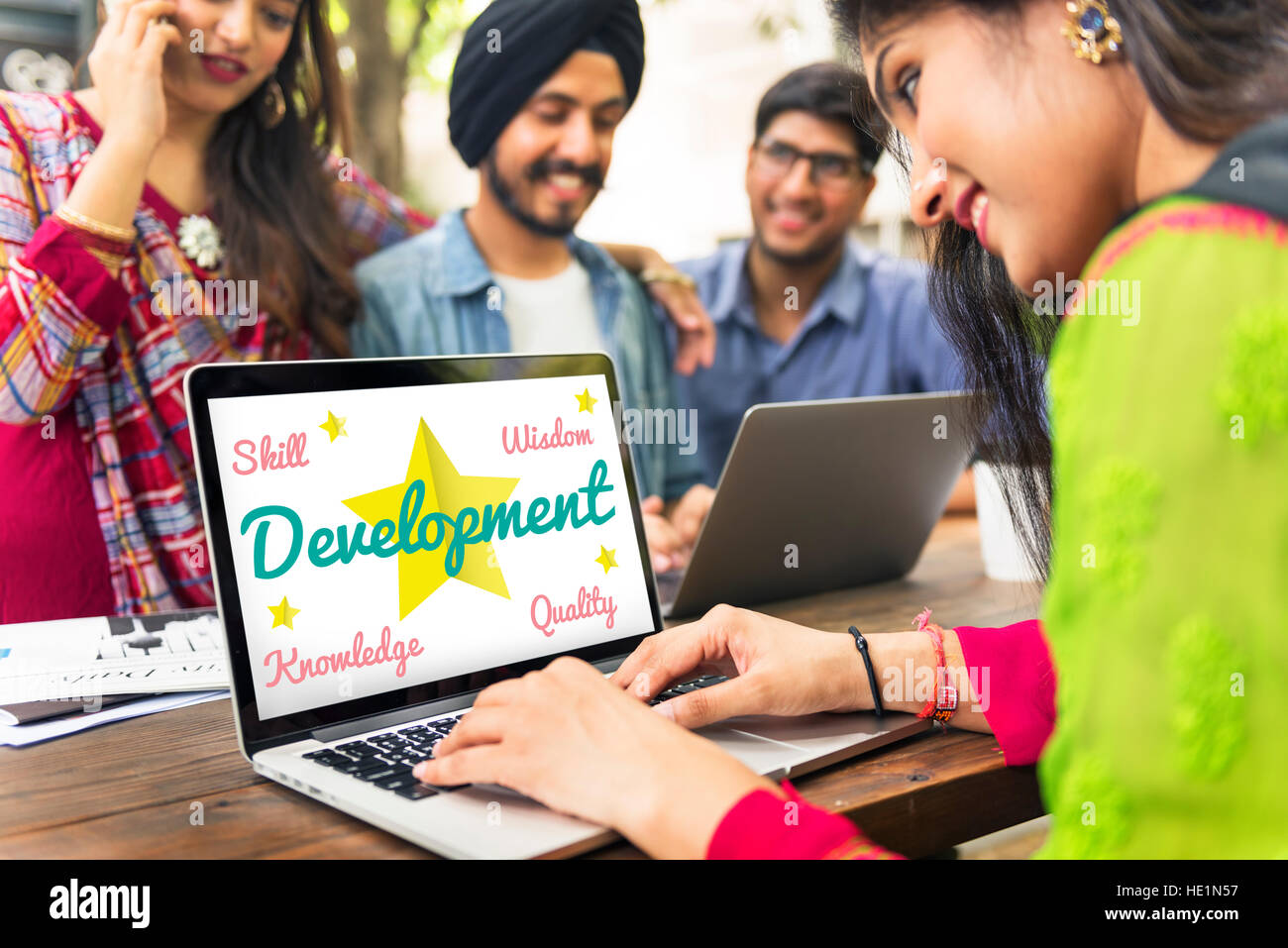 L'apprentissage de compétences développement Knowlerdge Concept Banque D'Images