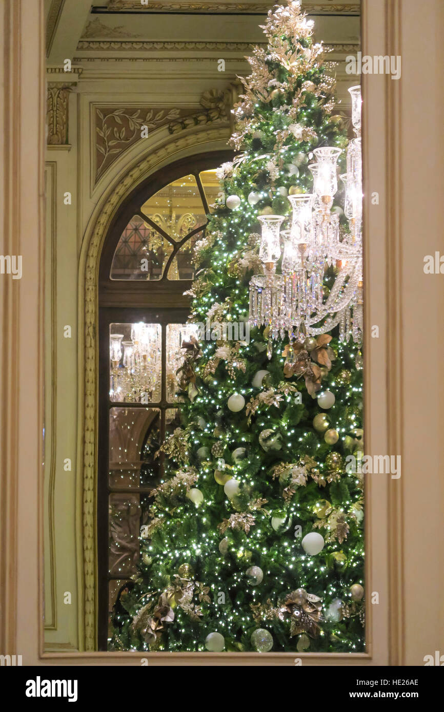 Plaza Hotel à New York City, USA Banque D'Images