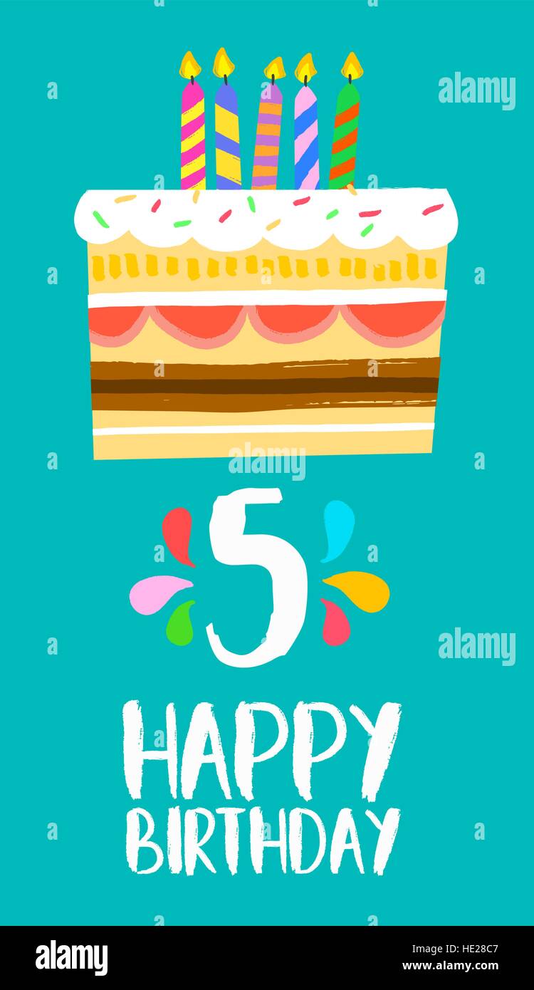 Joyeux Anniversaire Numero 5 Carte De Souhaits Pour Cinq Ans En Fun Art Style Avec Gateau Et Bougies Invitation D Anniversaire De Felicitations Ou De Celebrations Image Vectorielle Stock Alamy Joyeux Anniversaire Numero 5 Carte De Souhaits Pour Cinq Ans En Fun Art Style Avec Gateau Et Bougies Invitation D Anniversaire De Felicitations Ou De Celebrations Image Vectorielle Stock Alamy