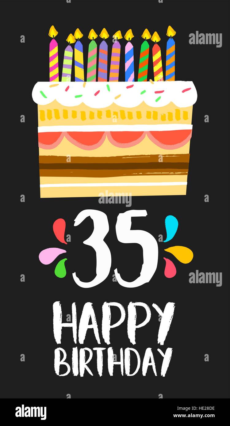 Joyeux Anniversaire Numero 35 Carte De Souhaits Pour Trente Cinq Ans De Fun Art Style Avec Gateau Et Bougies Invitation Anniversaire Felicitations Image Vectorielle Stock Alamy Joyeux Anniversaire Numero 35 Carte De Souhaits Pour Trente Cinq Ans De Fun Art Style Avec Gateau Et Bougies Invitation Anniversaire Felicitations Image Vectorielle Stock Alamy