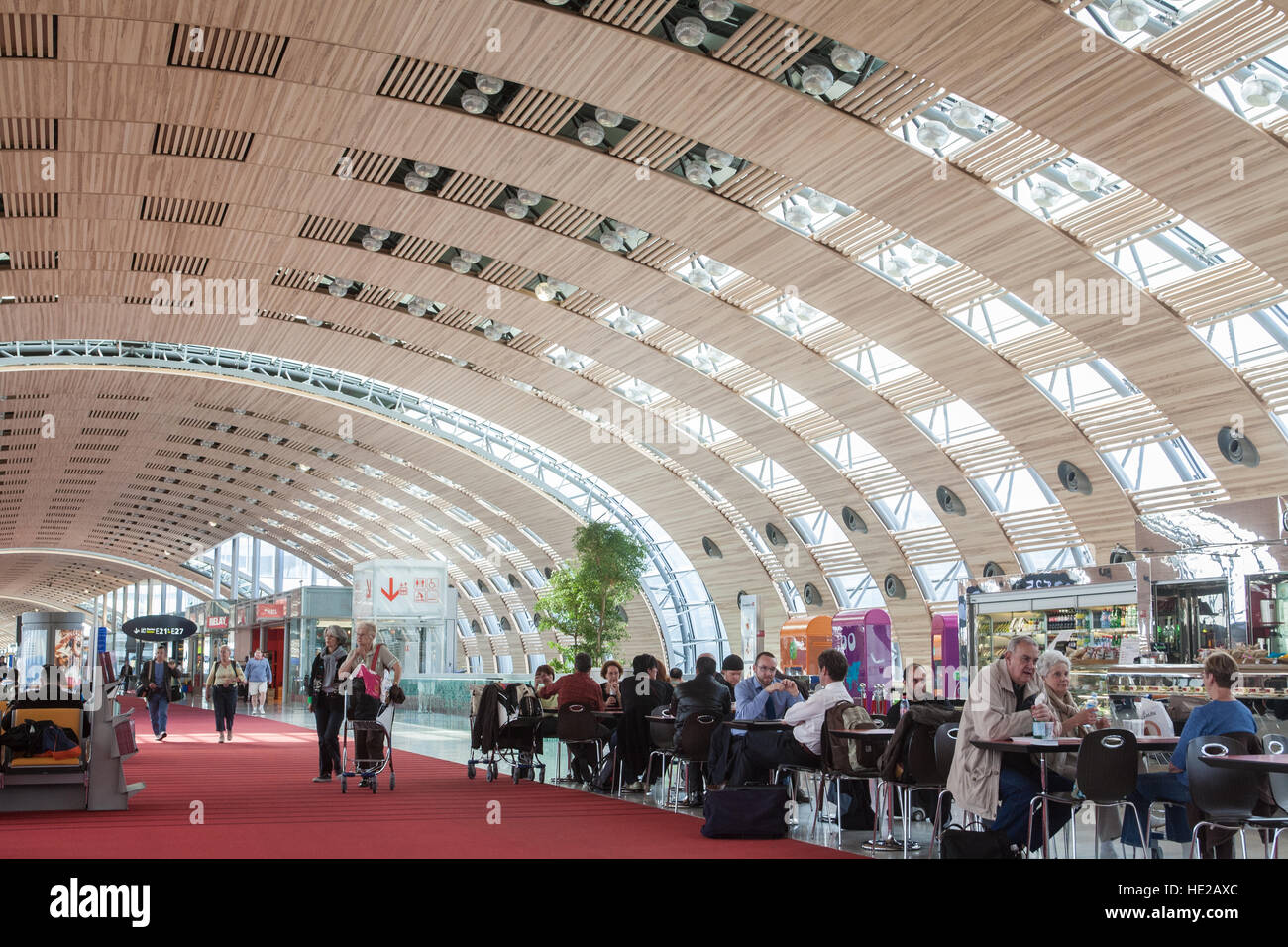 Aeropuerto internacional de roissy charles de gaulle Banque de ...