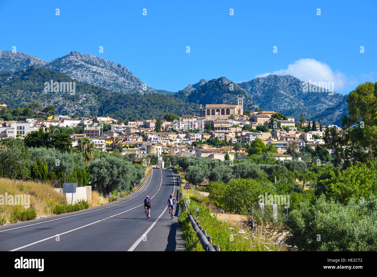 Beau village de Selva sur l'île de Majorque en Espagne Banque D'Images