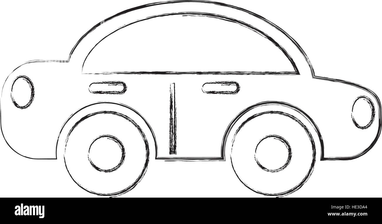 Dessin voiture vecteur icône isolé illustration design Illustration de Vecteur