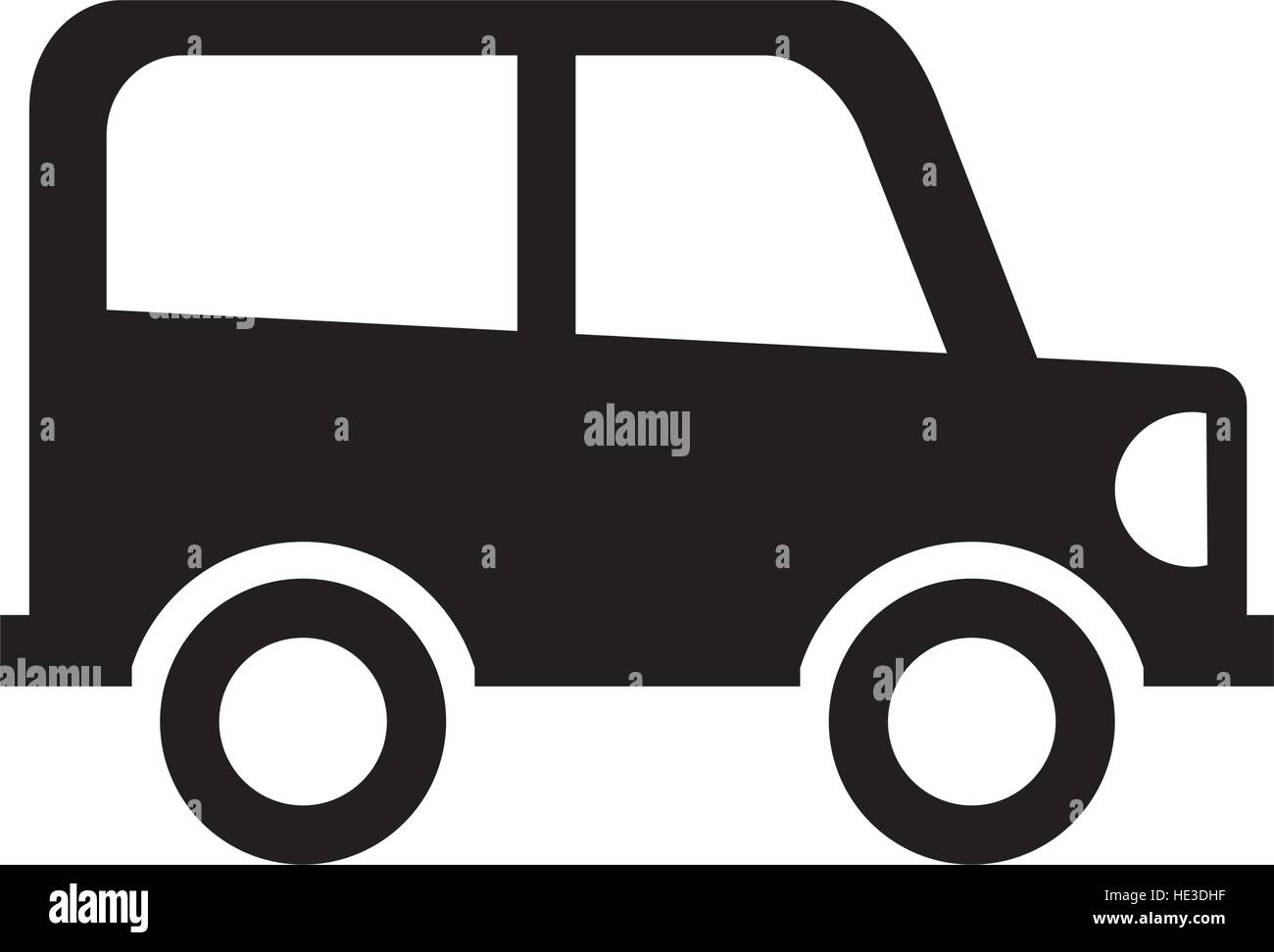 Dessin voiture vecteur icône isolé illustration design Illustration de Vecteur