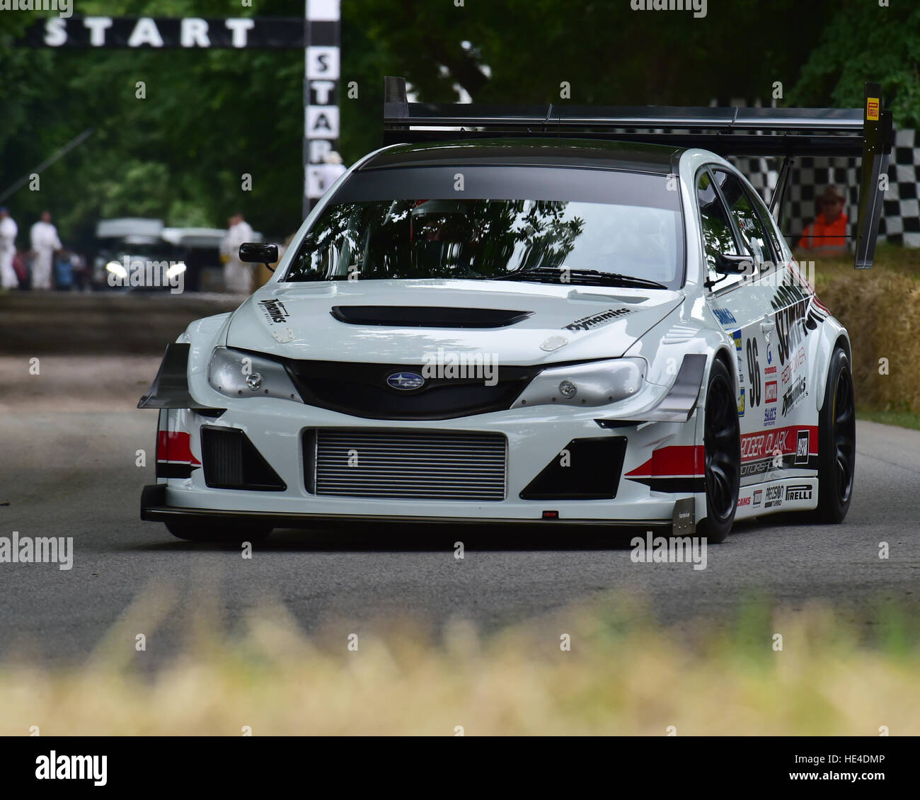 Olly Clark, Subaru Impreza, Gobstopper II, Ultimate rallye, Goodwood Festival of Speed 2016. les automobiles, voitures, animation, Festival of Speed Banque D'Images