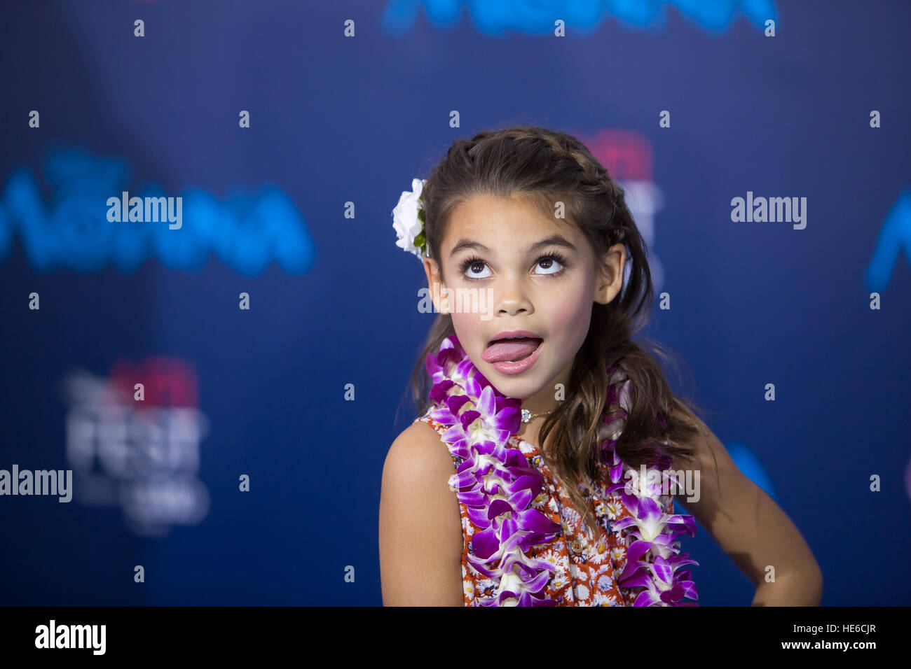 Ariana Greenblatt assistant à la première de Disney's 'Moana, pendant le Festival de 2016" présenté par Audi, qui a eu lieu au El Capitan Theatre à Hollywood, Californie. Comprend : Ariana Greenblatt Où : Los Angeles, California, United States Quand : 14 Nov 2016 Banque D'Images
