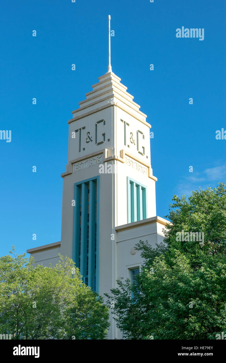 Tour de l'Art Déco T&G en compagnie d'Albury, Australie. Banque D'Images