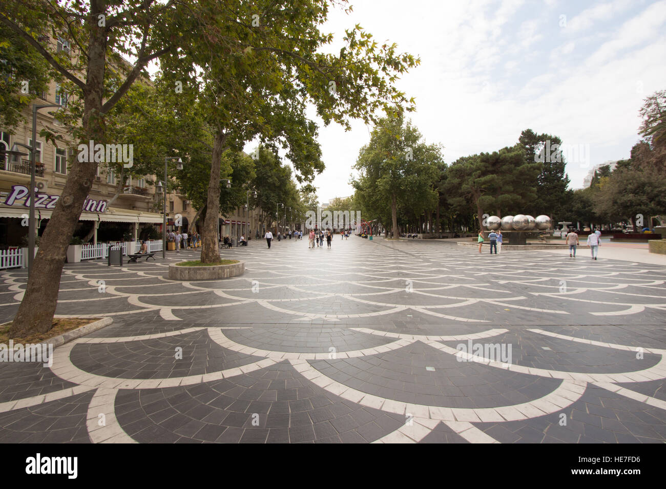 Rue de Tarqovu Banque D'Images