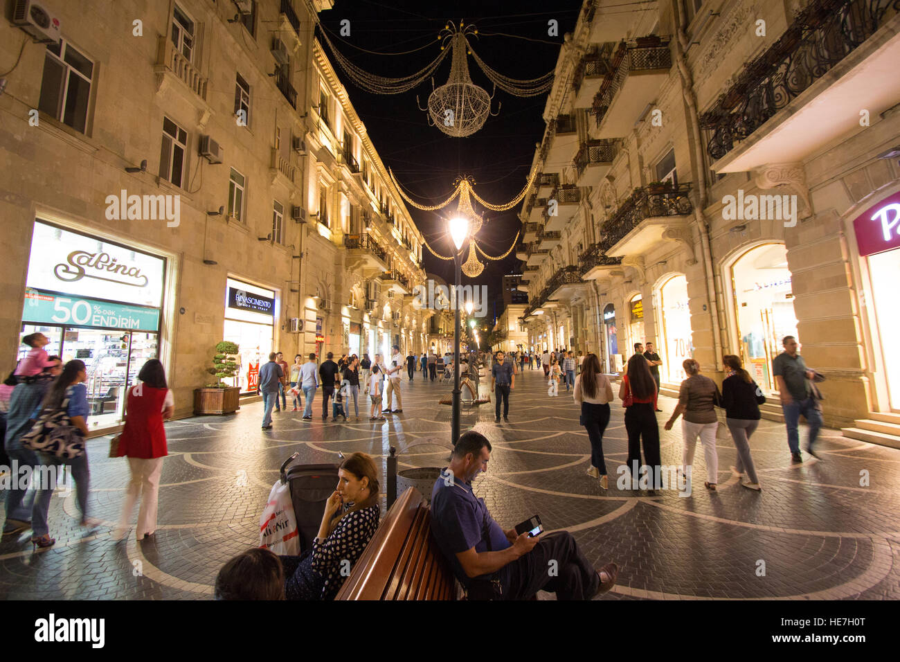 Rue de Tarqovu Banque D'Images