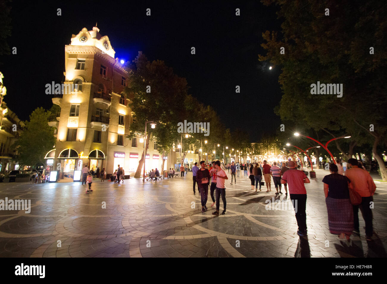 Rue de Tarqovu Banque D'Images