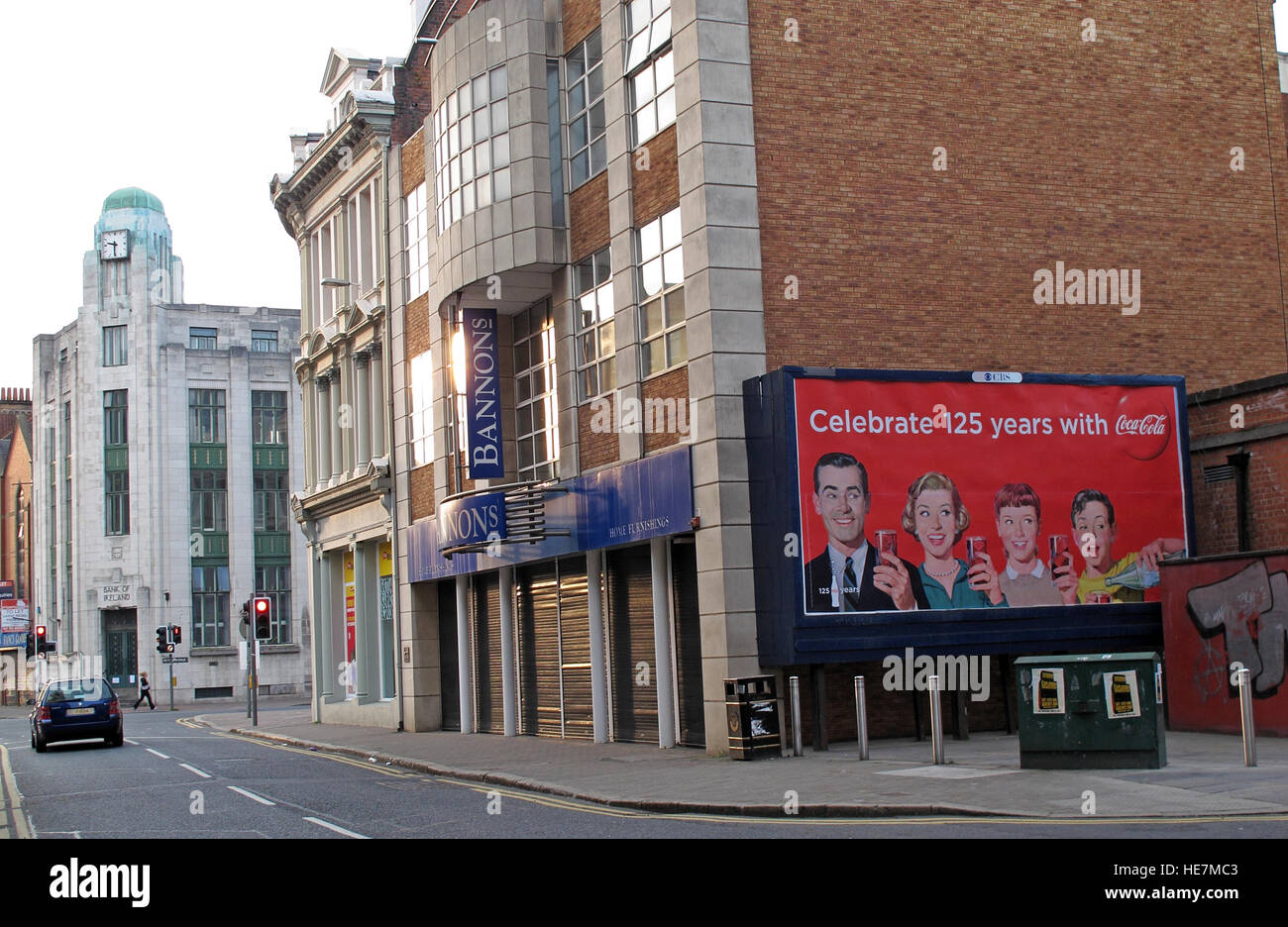 Bannons Dept Store, Belfast 75 North St, centre-ville, l'Irlande du Nord, Royaume-Uni Banque D'Images