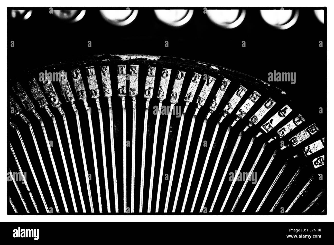 Machine à écrire antique Banque D'Images