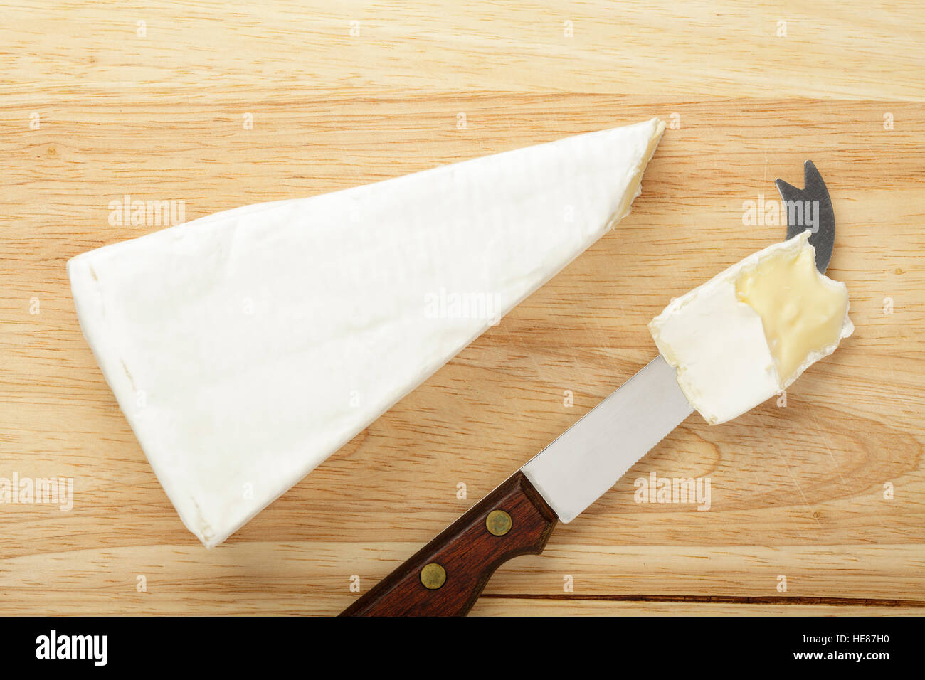 Fromage brie Banque D'Images