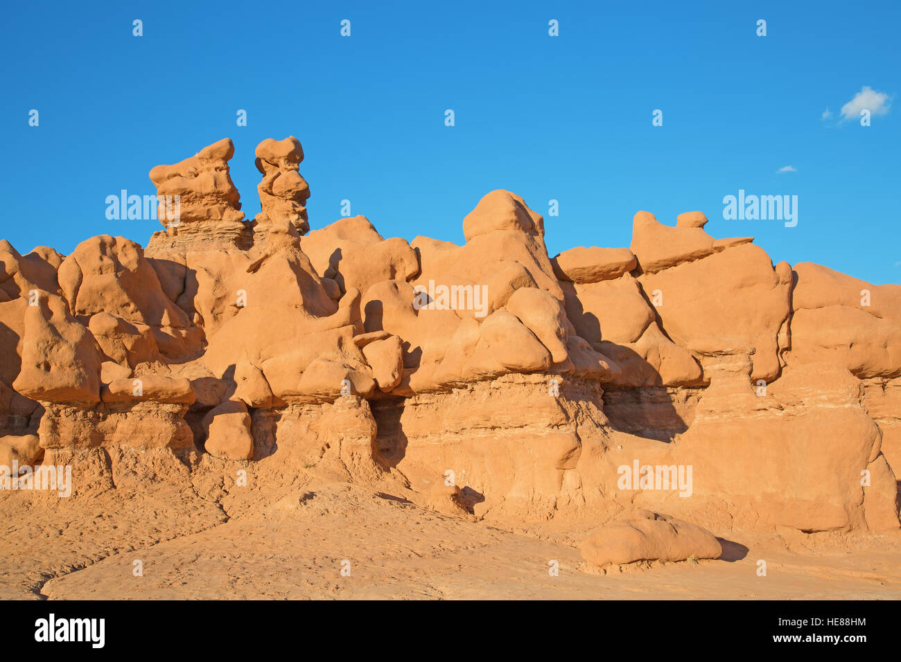 Goblin State Park près de Hanksville, Utah, USA Banque D'Images