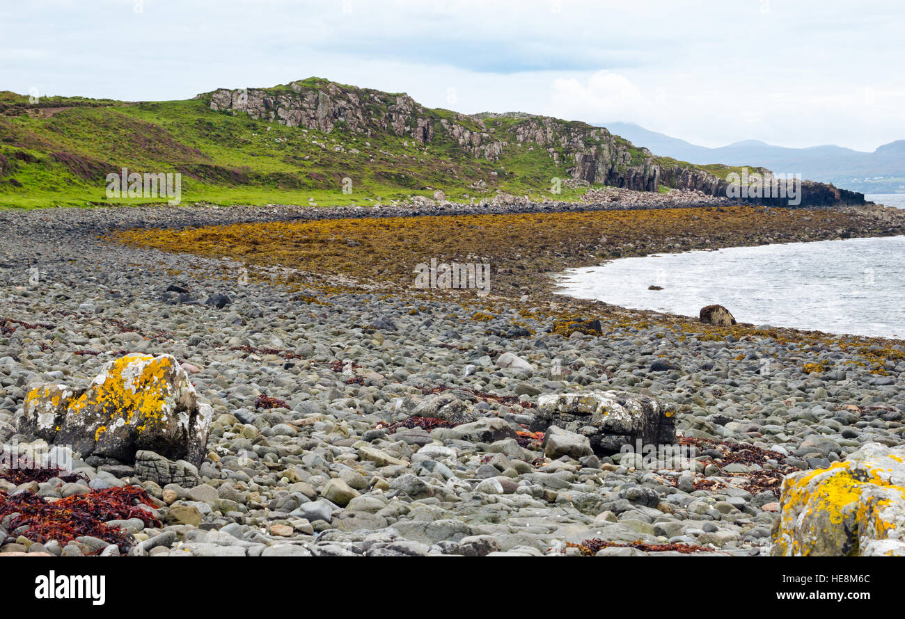 Coral Beach sur l'île de Skye, Écosse Banque D'Images