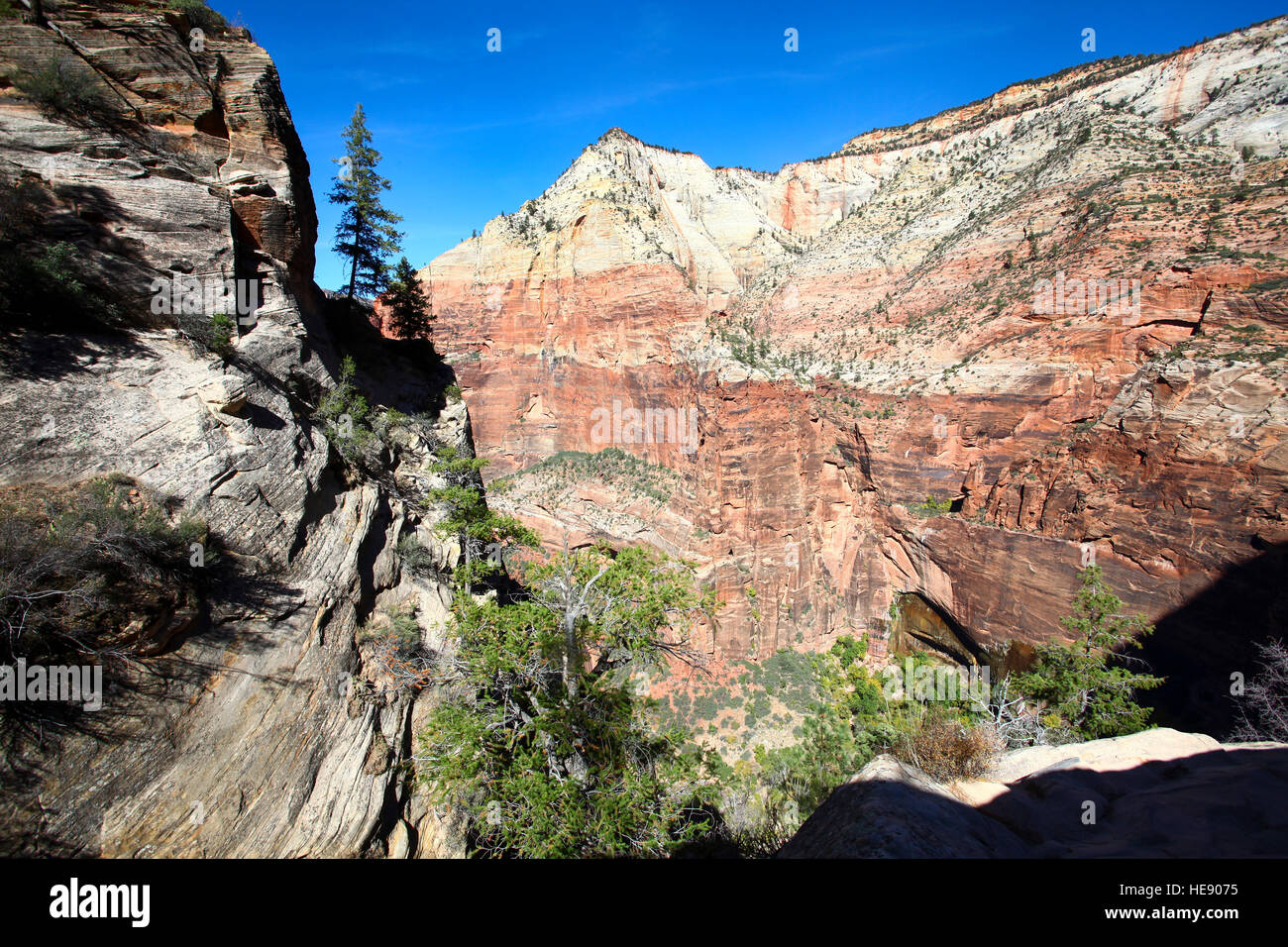 Hidden Canyon, Zion National Park, Utah, USA Banque D'Images