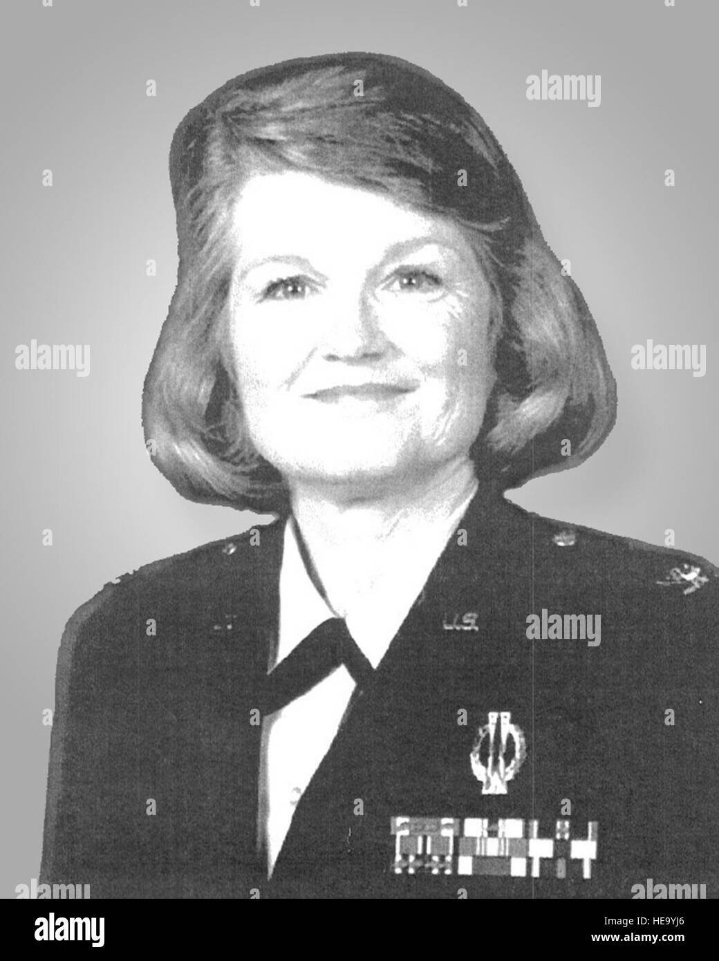 Le colonel Margie Humphrey, ancien commandant du Centre de la Réserve aérienne, a été la première femme PEMC Siège situé dans l'ancien commandant Lowry Air Force Base, Colorado. Elle a servi comme commandant de la 24e les PEMC 5 Novembre 1997 - Le 15 juin 2000. Banque D'Images