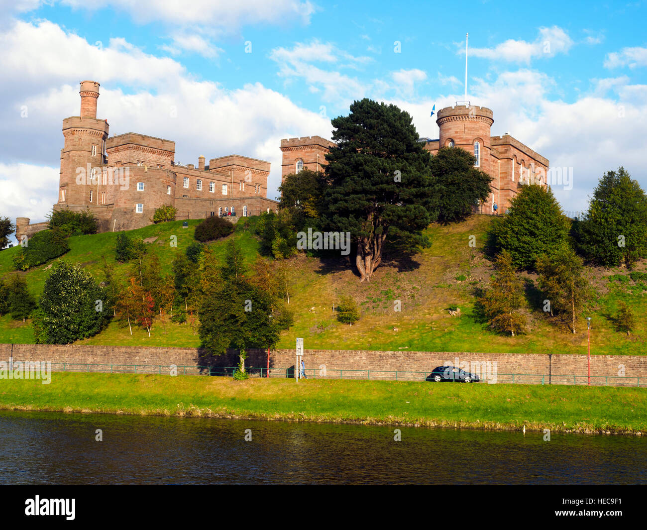Le château d'Inverness - Écosse, Royaume-Uni Banque D'Images