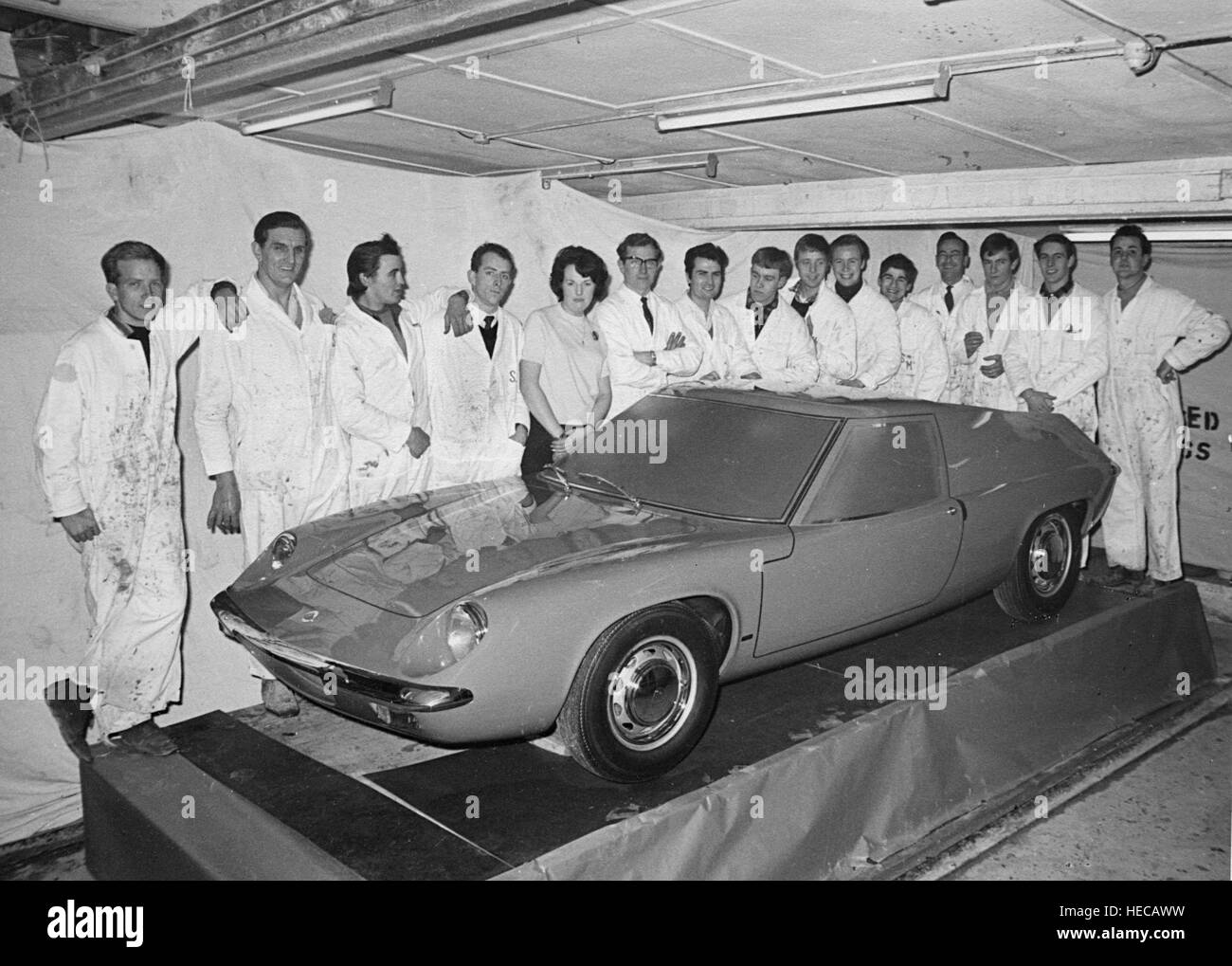 Lotus Europa S1 1er prototype de carrosserie 1966 Banque D'Images
