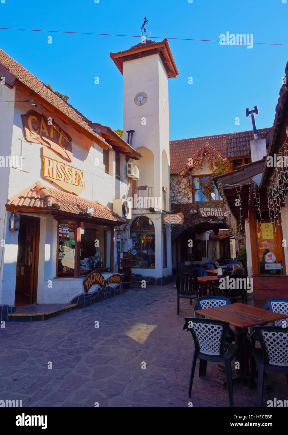 L'Argentine, Cordoba Province, vue de la Villa General Belgrano. Banque D'Images