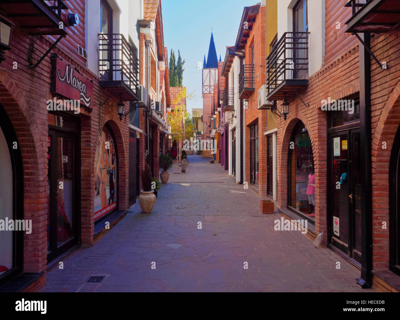 L'Argentine, Cordoba Province, vue de la Villa General Belgrano. Banque D'Images