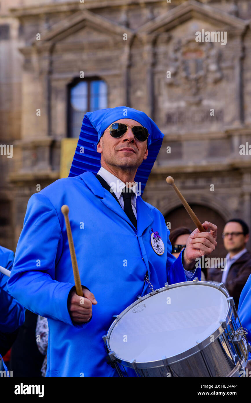 Semaine Sainte à Alcañiz Banque D'Images