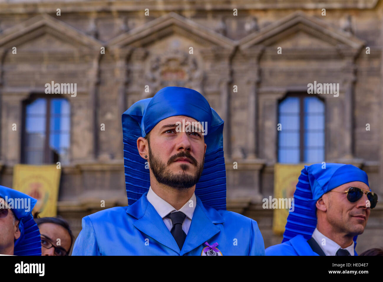 Semaine Sainte à Alcañiz Banque D'Images