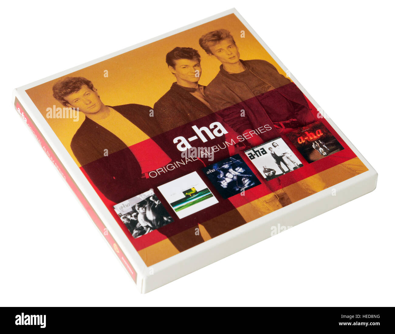 A-Ha CD Albums originaux Banque D'Images