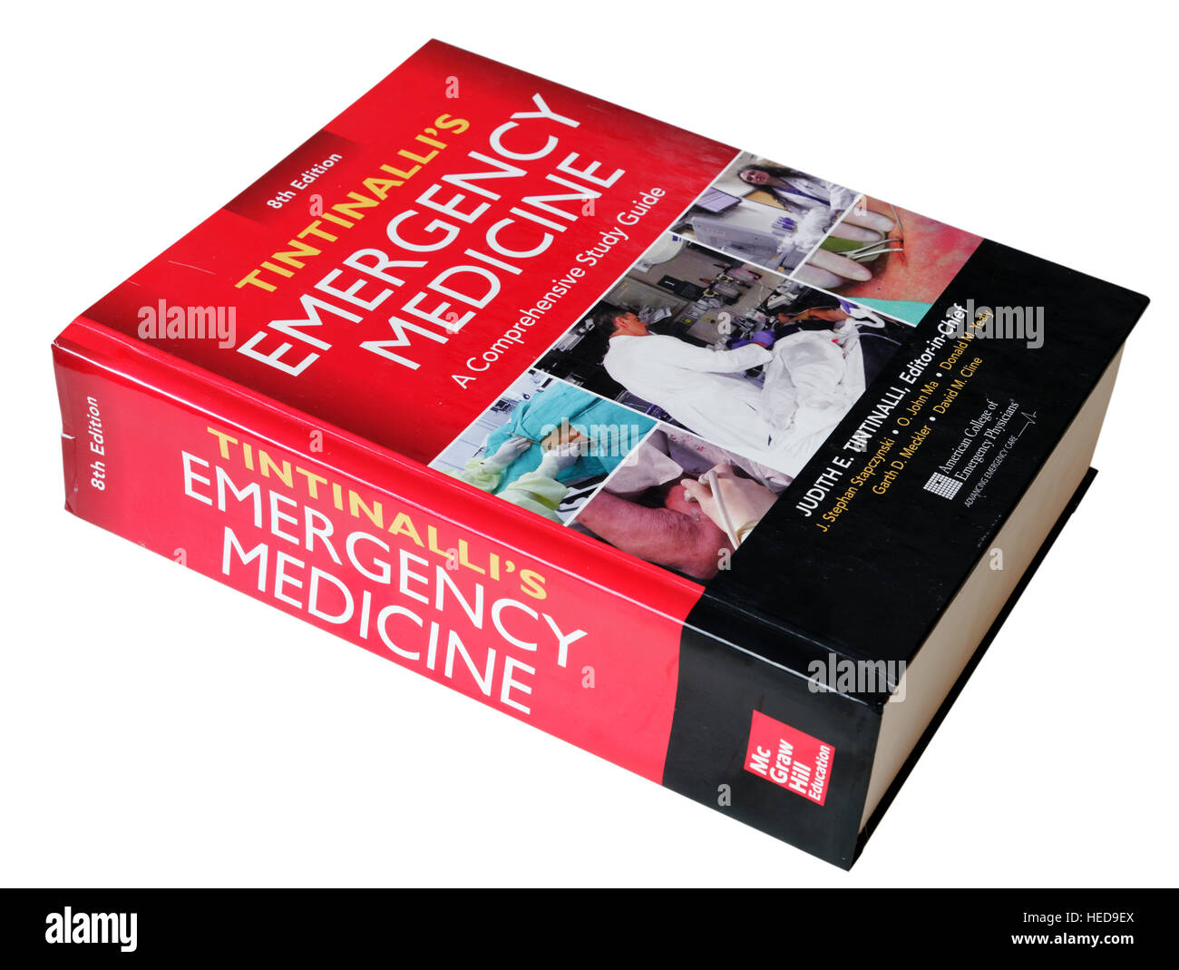 Tintinalli ouvrage médical Médecine d'urgence Photo Stock - Alamy
