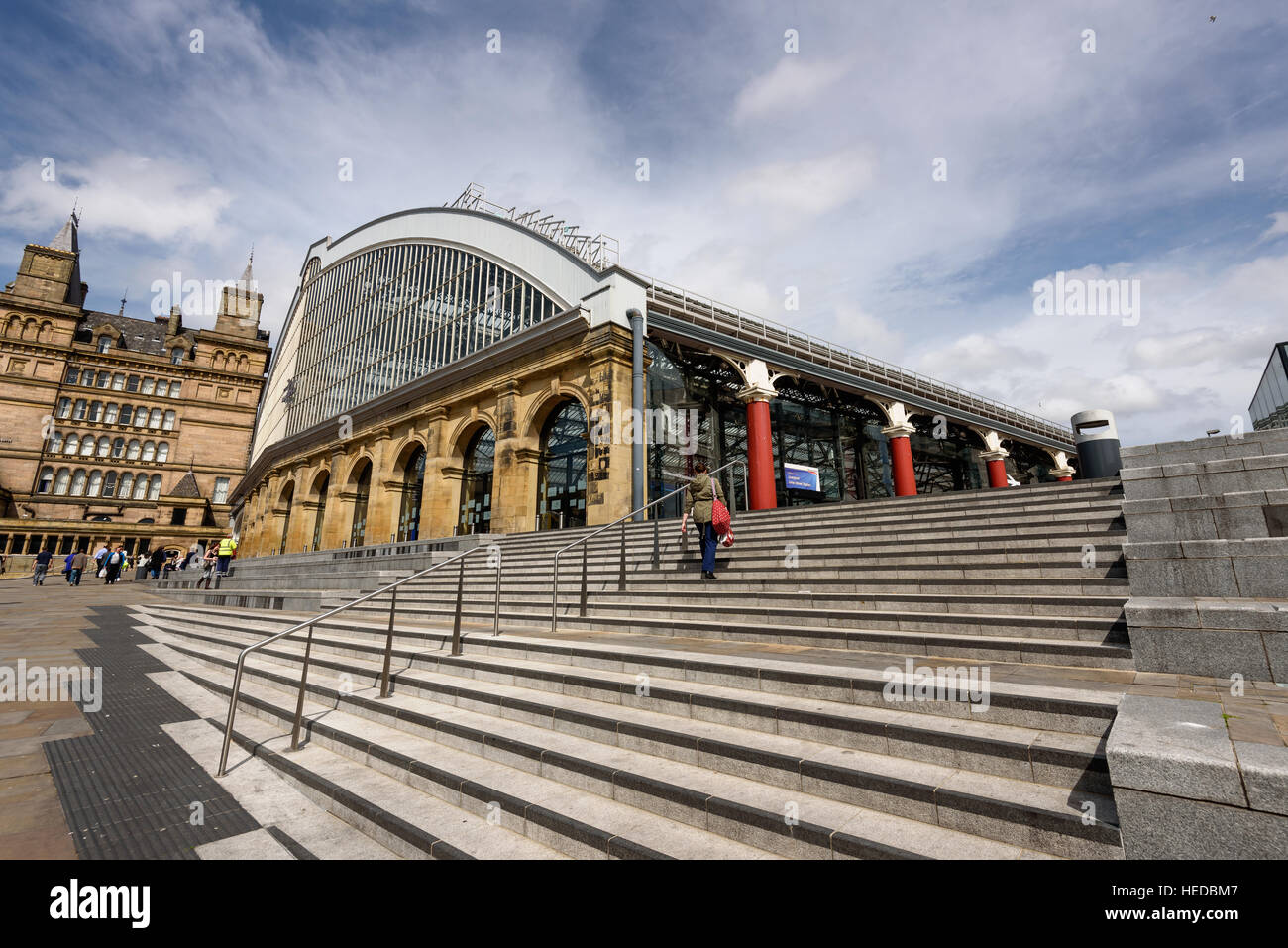 Liverpool Lime Street est une gare terminus, et de la gare principale qui dessert le centre-ville de Liverpool Banque D'Images