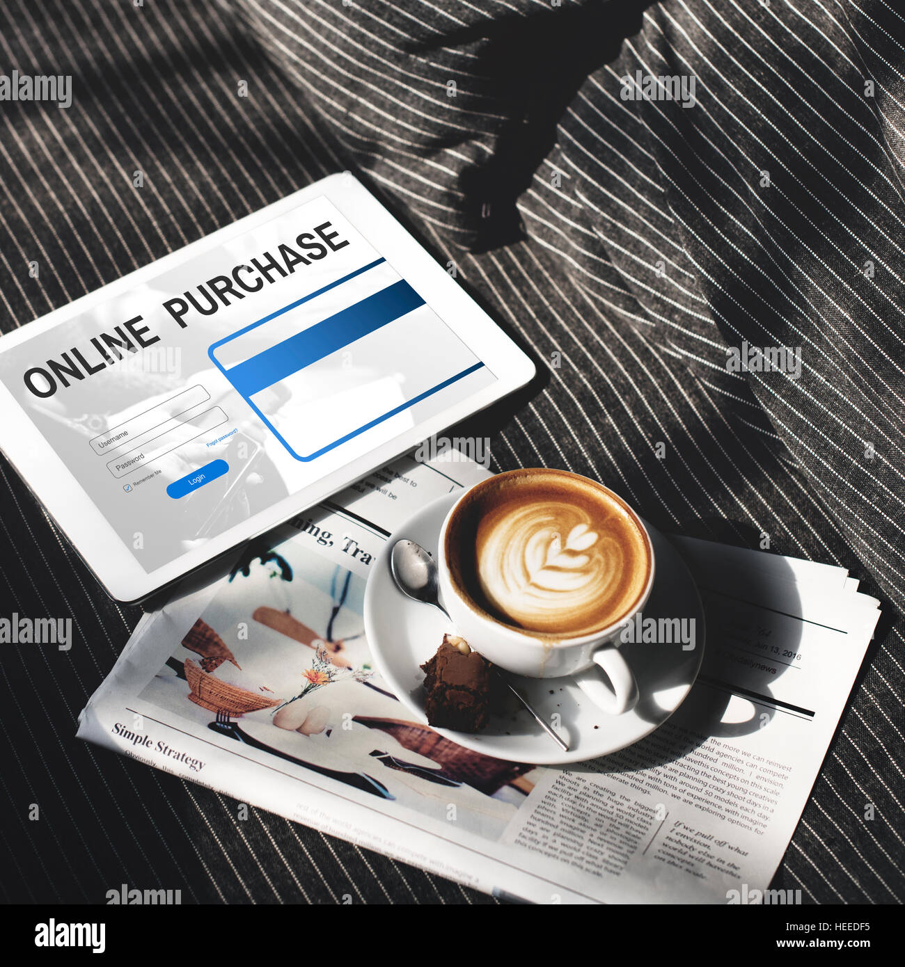 Achat en ligne achat sur Internet notion de commerce électronique Banque D'Images Achat en ligne achat sur Internet notion de commerce électronique Banque D'Images