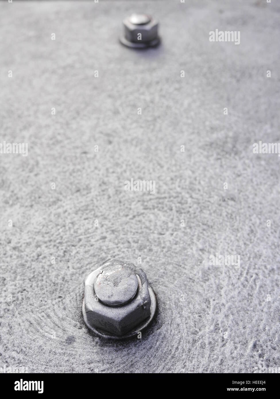 Visser l'écrou de la vis-écrou Banque D'Images