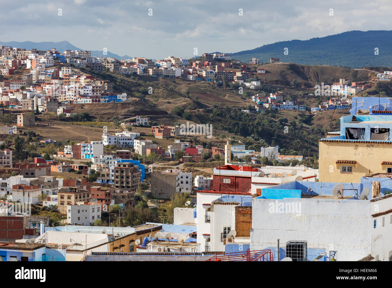 Chefchaouen, Chaouen, Maroc Banque D'Images