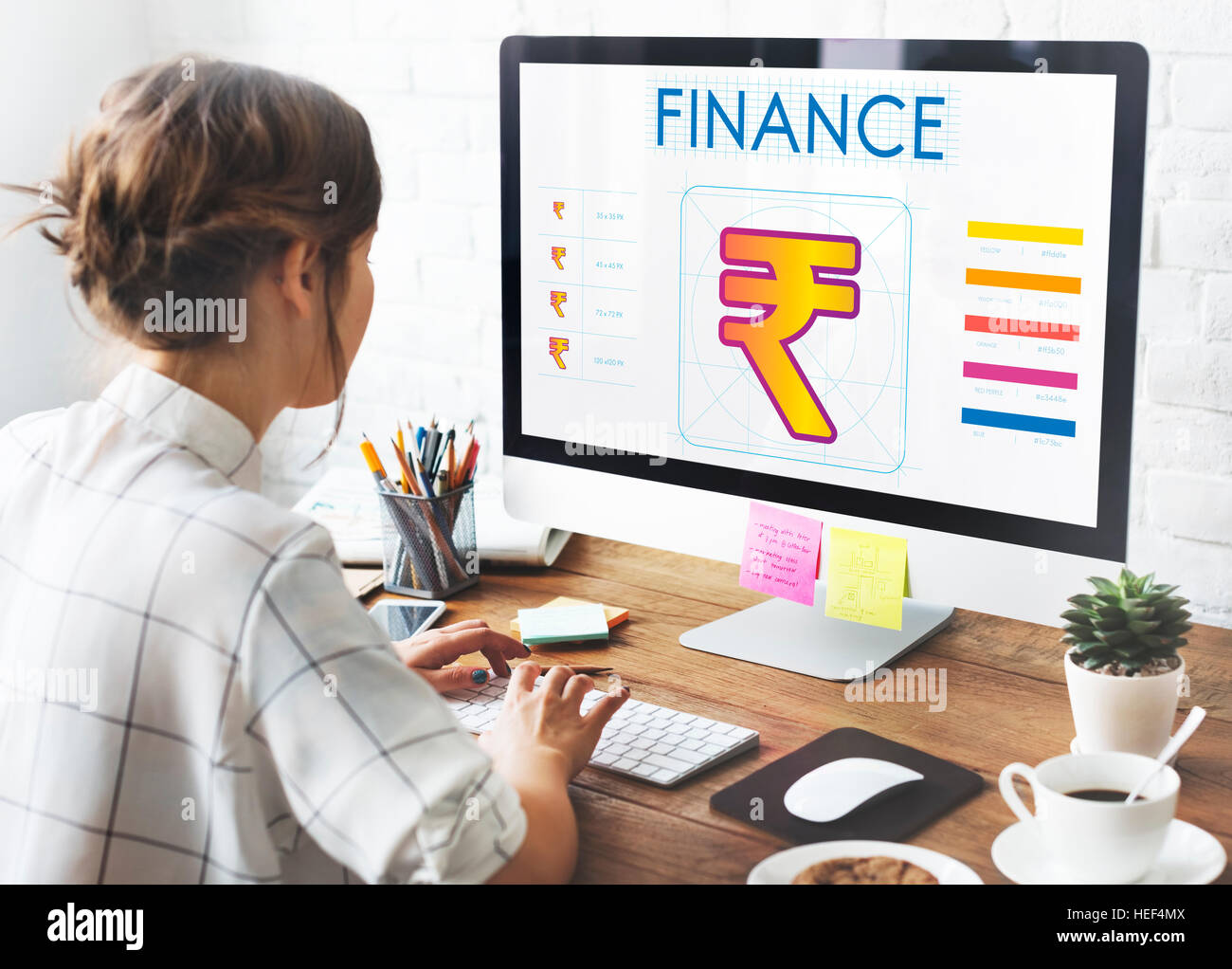 Concept de trésorerie en monnaie Finance Argent Banque D'Images