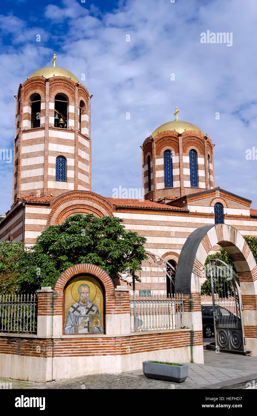 Eglise Orthodoxe Saint-nicolas à Batoumi Géorgie construit au cours de la période ottomane (1865-1871). Banque D'Images