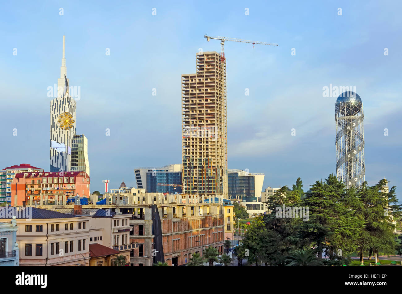 L'architecture néerlandaise Willemstad Curacao Banque D'Images