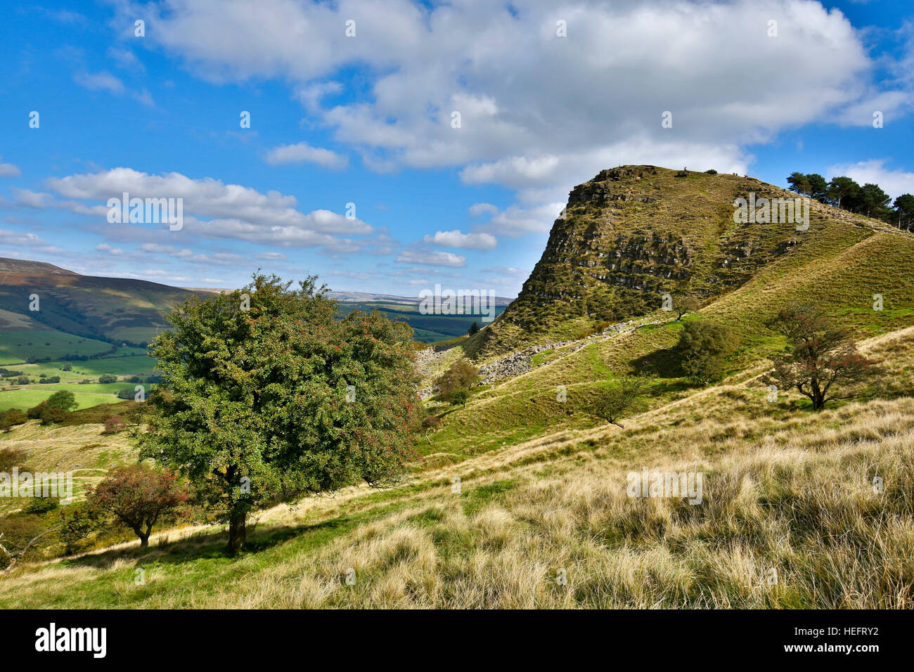 Retour Tor ; Royaume-Uni ; Peak District Banque D'Images
