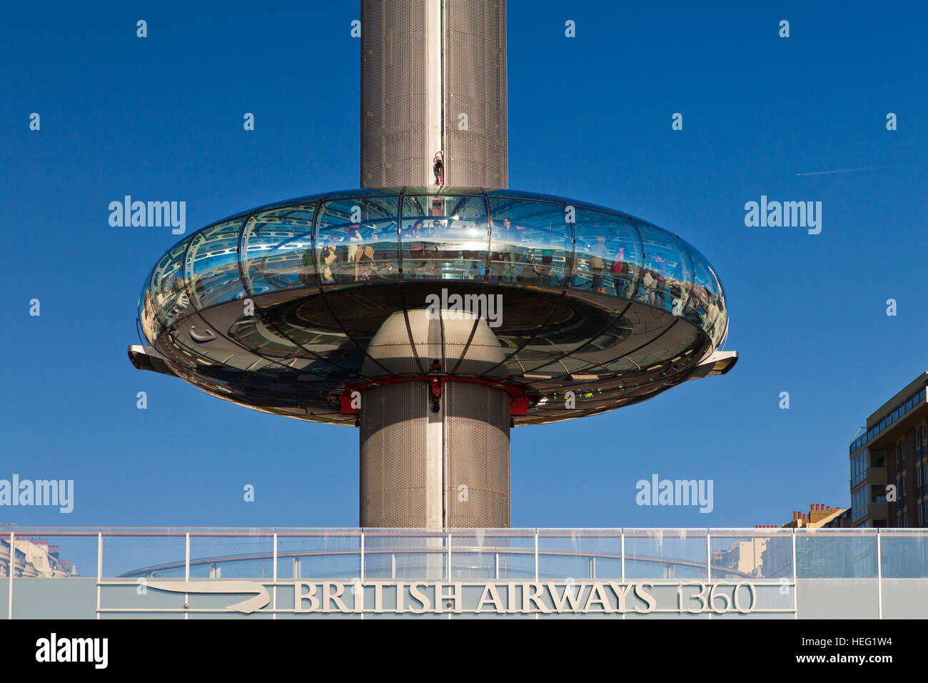 British Airways j360 Tour d'observation, Brighton, East Sussex, England, UK Banque D'Images