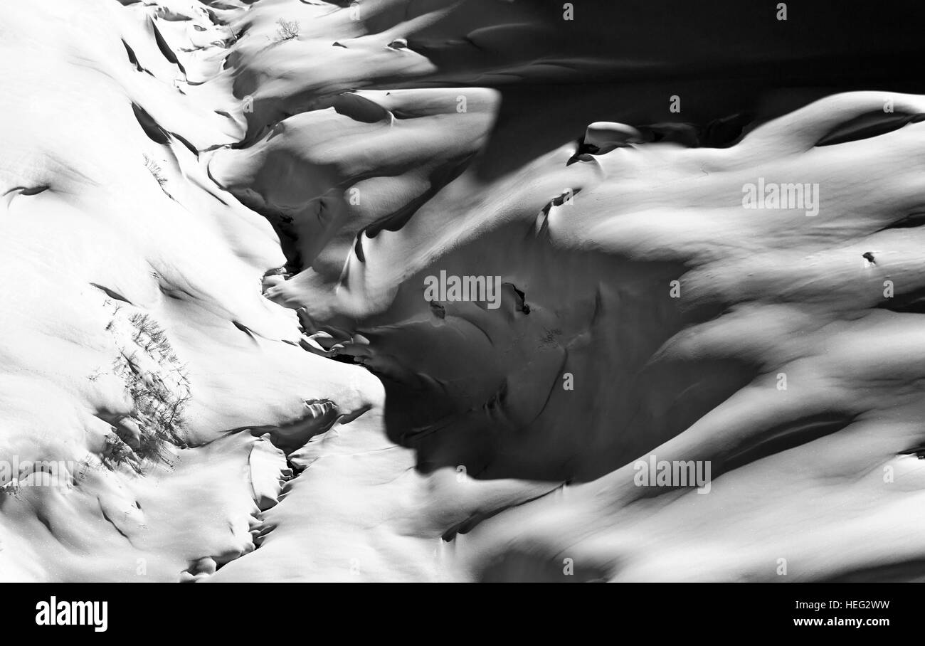 Autriche, Vorarlberg, paysages d'hiver dans l'Arlberg Stuben dans (montagnes) Banque D'Images