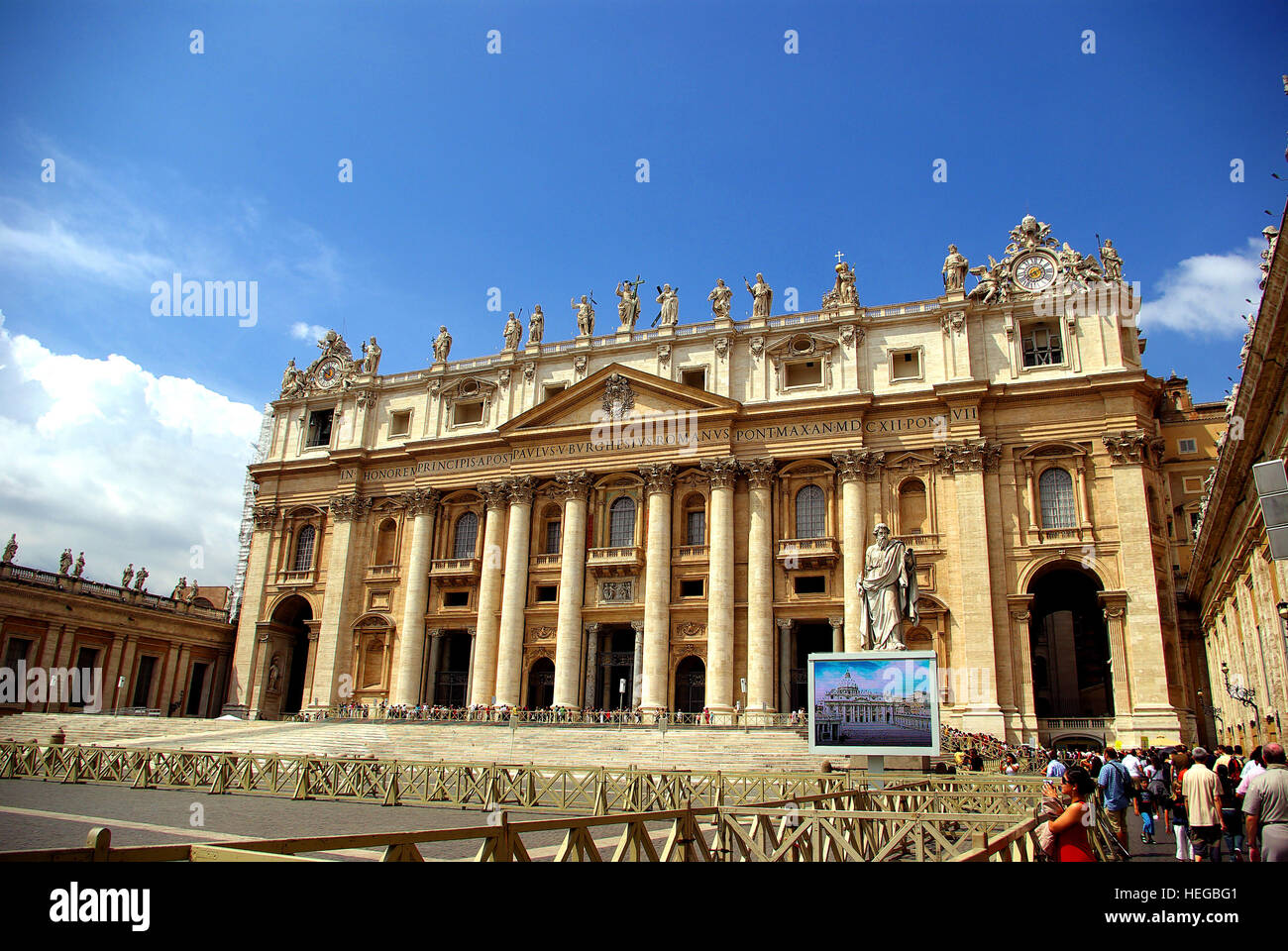 Dôme de San Pietro Banque D'Images